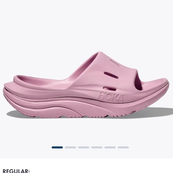 Hoka All Gender ORA Recovery Slide 3 Color: Pink Twilight Size: M 11/W13 - Picture 1 of 16